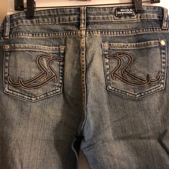Rock and Republic jeans size 30 NWOT Capri - Picture 2 of 4
